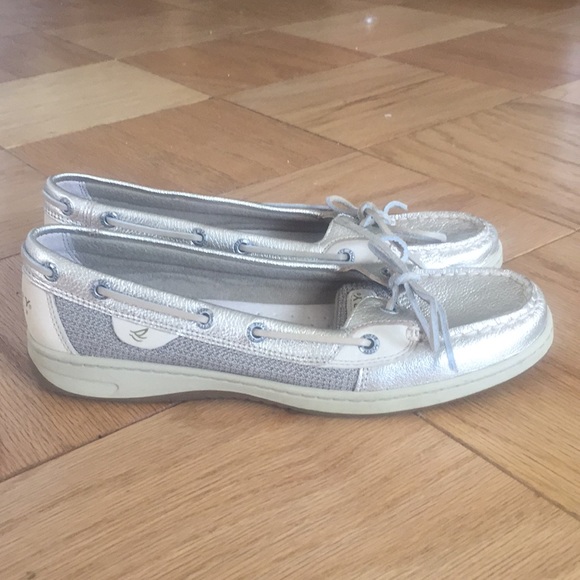 Sperry Metallic Boat Shoe - Picture 2 of 4